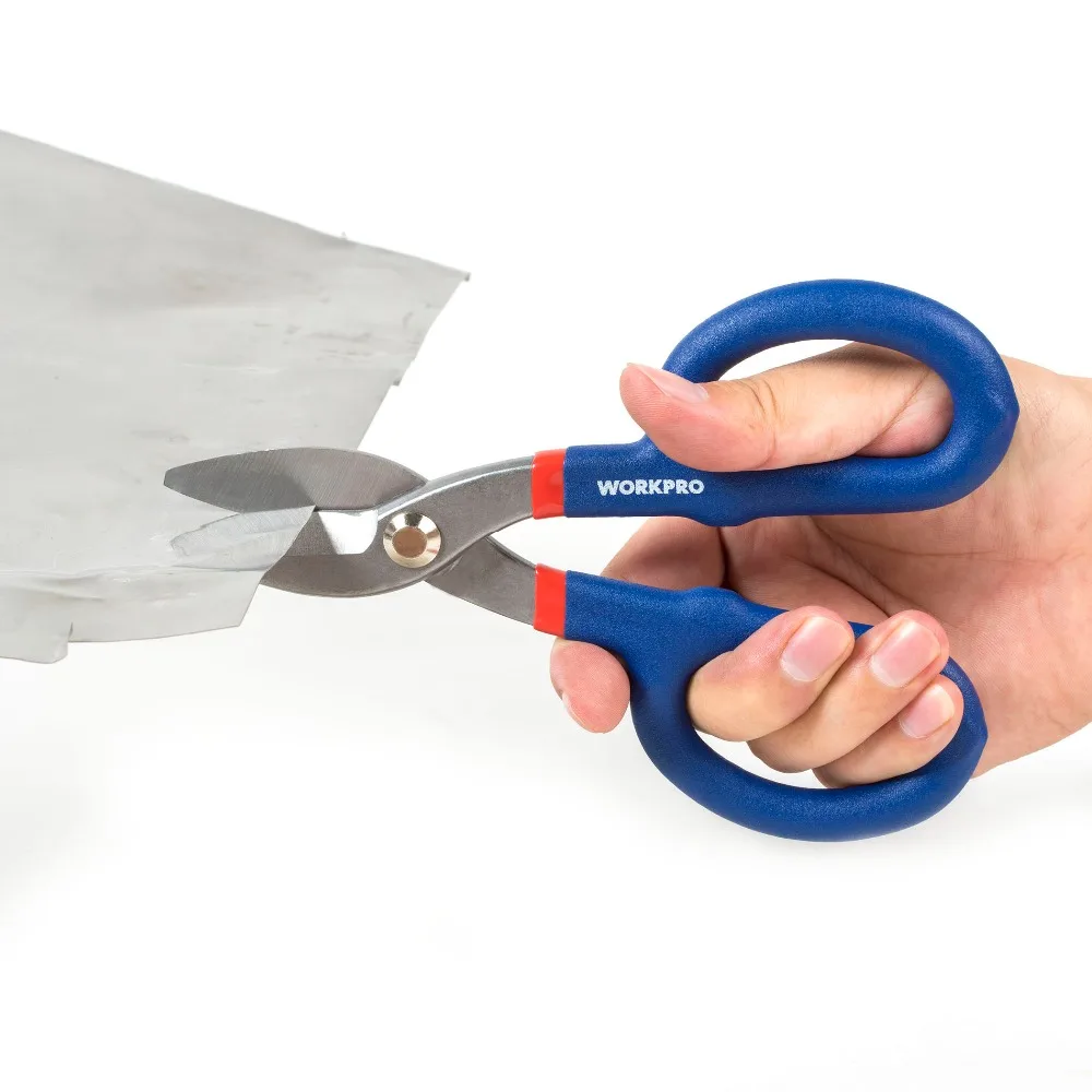 WORKPRO 7 &quotоловянные авиационные ножницы из углеродистой стали для резки железных