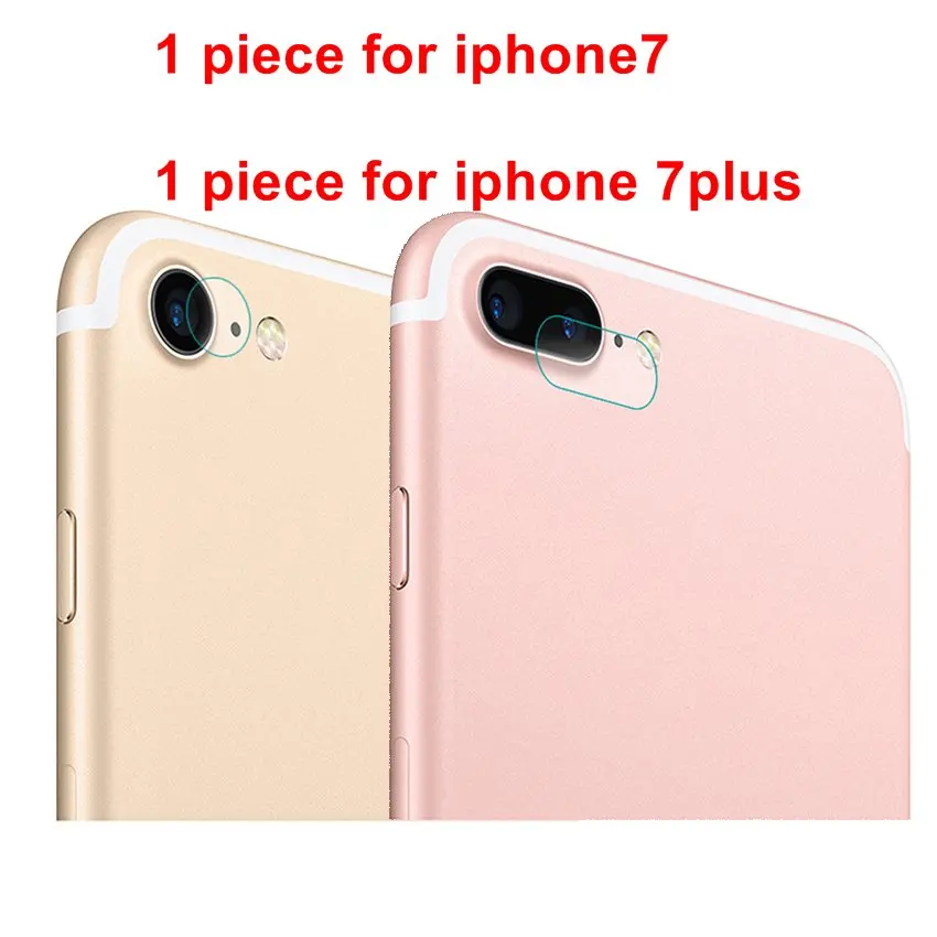 Zerosky 2 шт задняя камера Объектив Закаленное стекло для iPhone 7 Plus крышка телефона