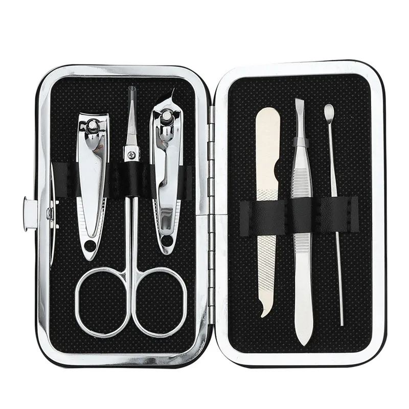 6 шт./компл. ножницы пинцет из углеродистой стали маникюрный набор для дизайна