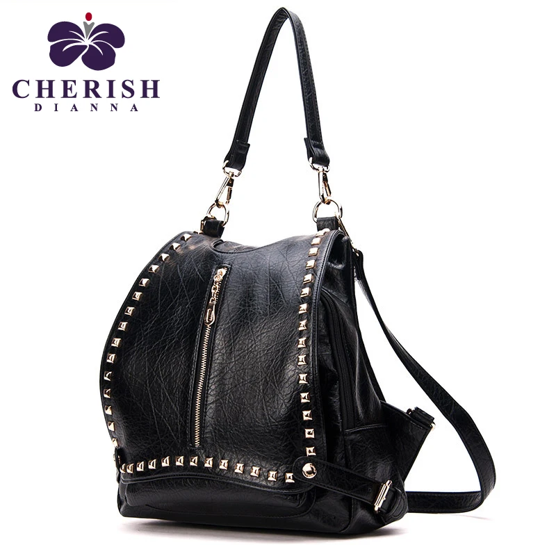 Лелеять Дианна Рюкзак SpaceIndividual заклепки женская Для Девочек-Подростков Карен