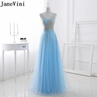 janevini vestidos mother of the bride dresses a line v neck gold lace appliques beaded floor length tulle formal evening gowns