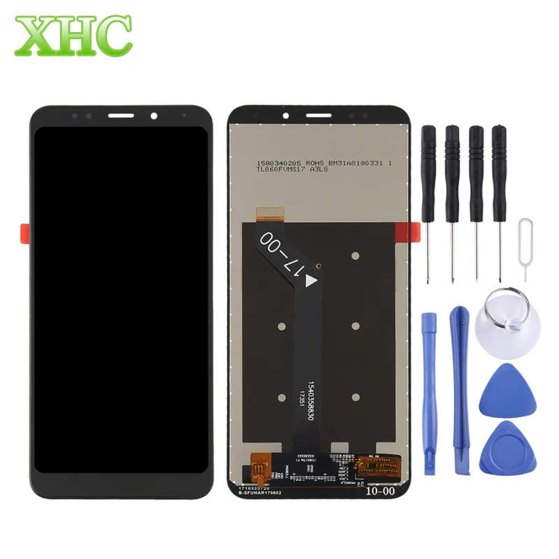 ЖК экран дигитайзер полная сборка запасные части для Xiaomi Redmi 5 Plus замена экрана
