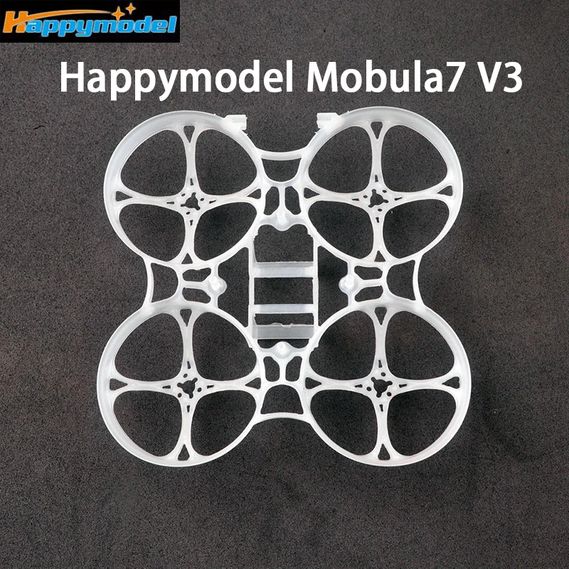 New Happymodel Mobula7 Part Upgrade 75mm V3 Brushless Tiny Whoop Frame Kit for RC Drone Multicopter Spare Parts | Игрушки и хобби