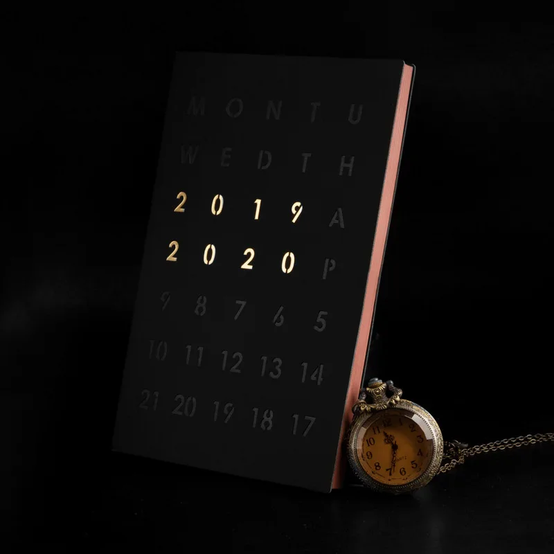 Agenda 2019 06-2020 06 планировщик журнал органайзера A5 разделители для ноутбуков