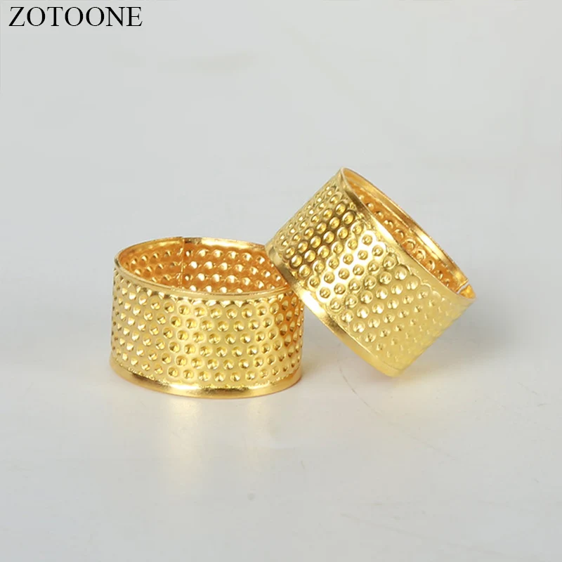 Швейные инструменты ZOTOONE 1 шт. бытовые круглые медные наперсток аксессуары для