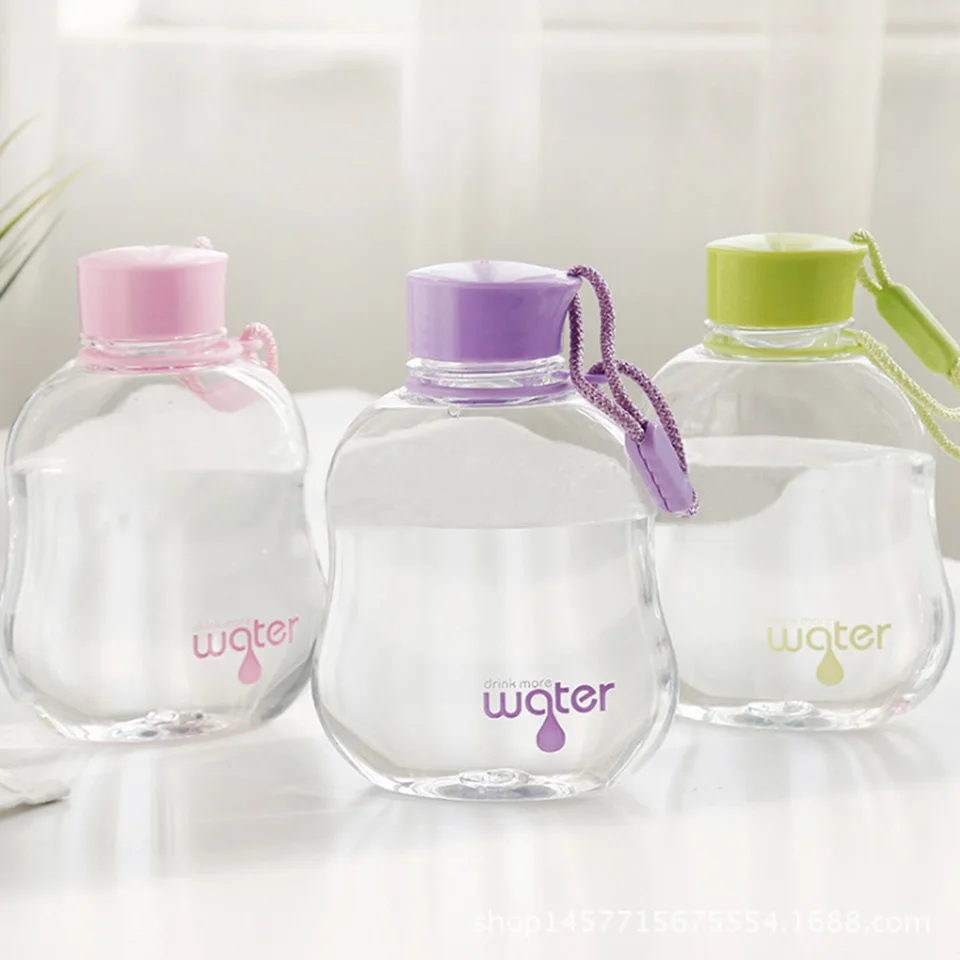 Transhome портативная Спортивная бутылка для воды пластиковая 350 мл питьевой