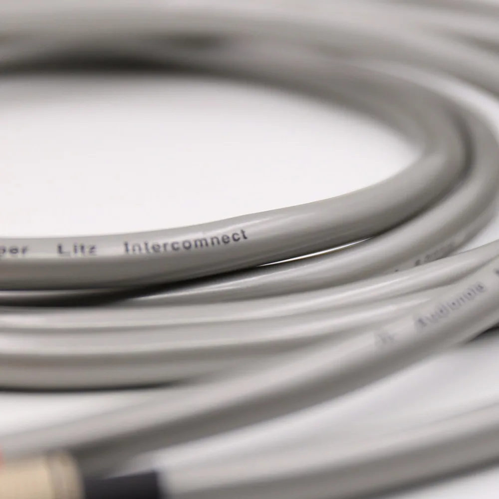 Одножильный соединительный кабель 99.99% чистого серебра RCA 1 5 м AN Vx|cable rca audio|cable