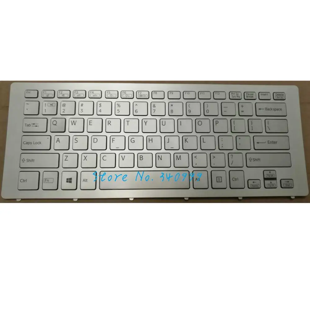 Новая клавиатура US для SONY SVF15N svf15nb1gv SVF 15N SVF15N18SCS SVF15N18SCP SVF15N18SCB с подсветкой |