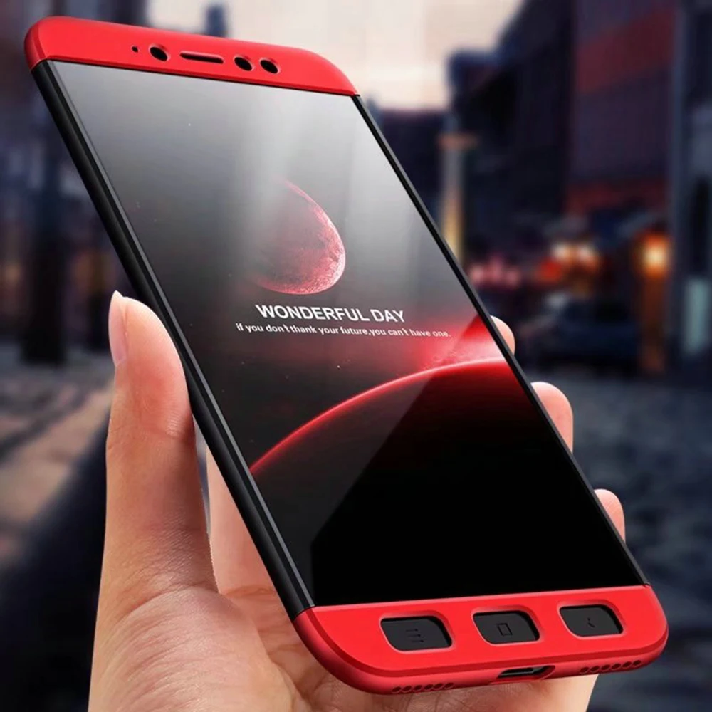 for Xiaomi Redmi Note 5A Case Without Fingerprint Full Protective Celular Covers ZGAR Phone Bag Cases Y1 Lite | Мобильные телефоны