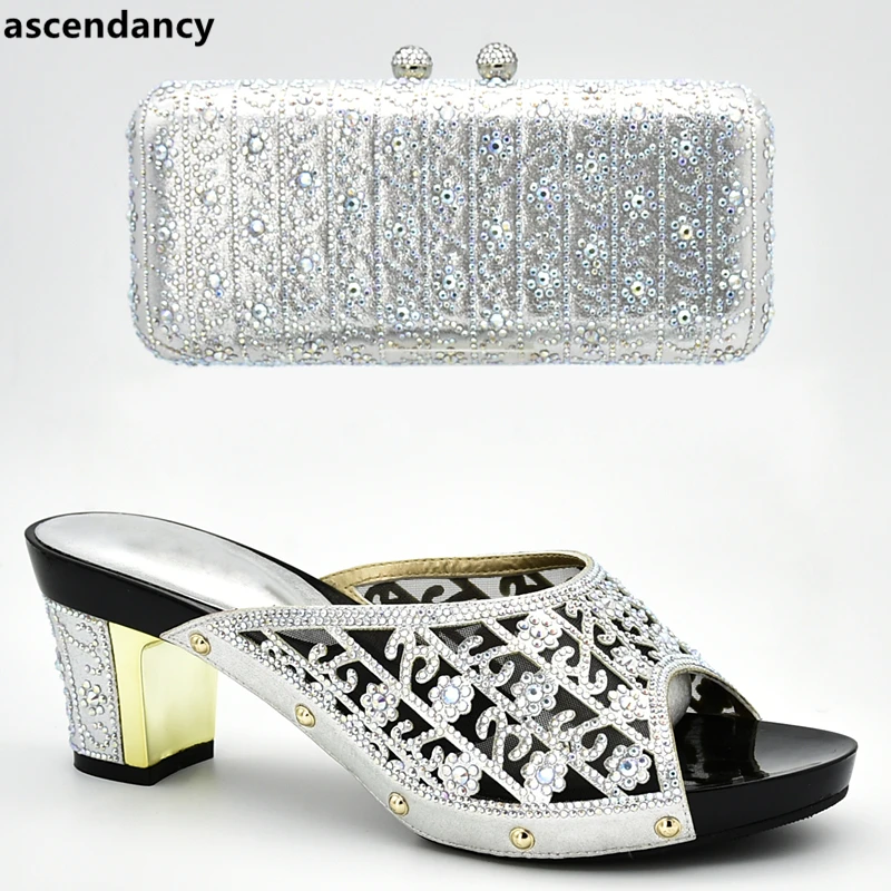 Новое поступление комплект обуви и сумок африканские комплекты 2018 нигерийская