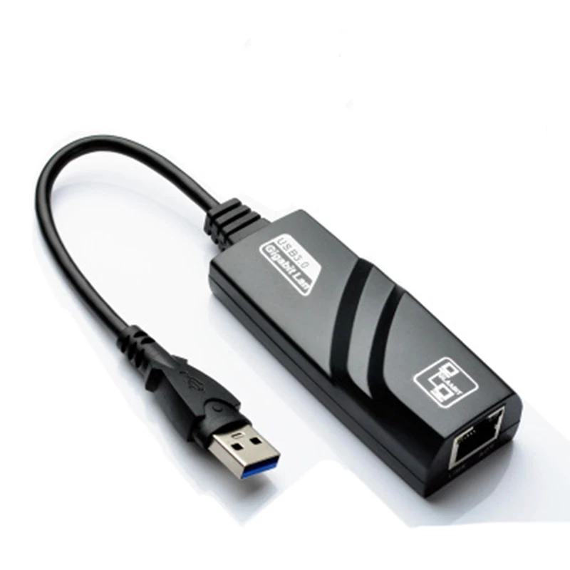 Лидер продаж, USB 3,0 10/100 / 1000 Мбит/с, гигабитная Ethernet-карта на RJ45, конвертер, внешний LAN-адаптер 11,1 7,73