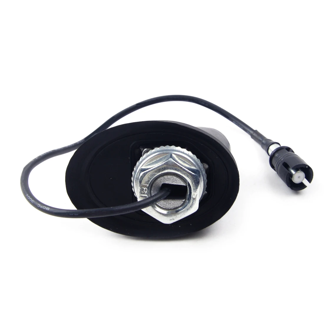 Beler 12V 9 ''черный винт с кнутом для крыши автомобиля радио FM антенна мачта
