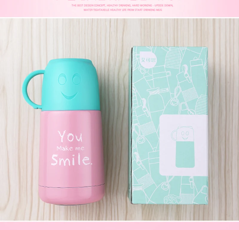 Мини-термос из нержавеющей стали для кормления с двойным использованием