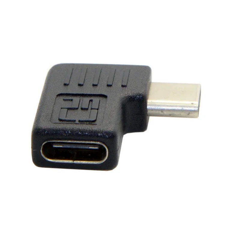 

Right & Left Angled 90 Degree USB 3.1 Type-C Male to Female Extension Adapter for Laptop & Tablet & Mobile Phone