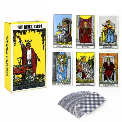 Все английские версии Rider Вайт-Таро карты divination колода карт Таро доска игровой DIY завод