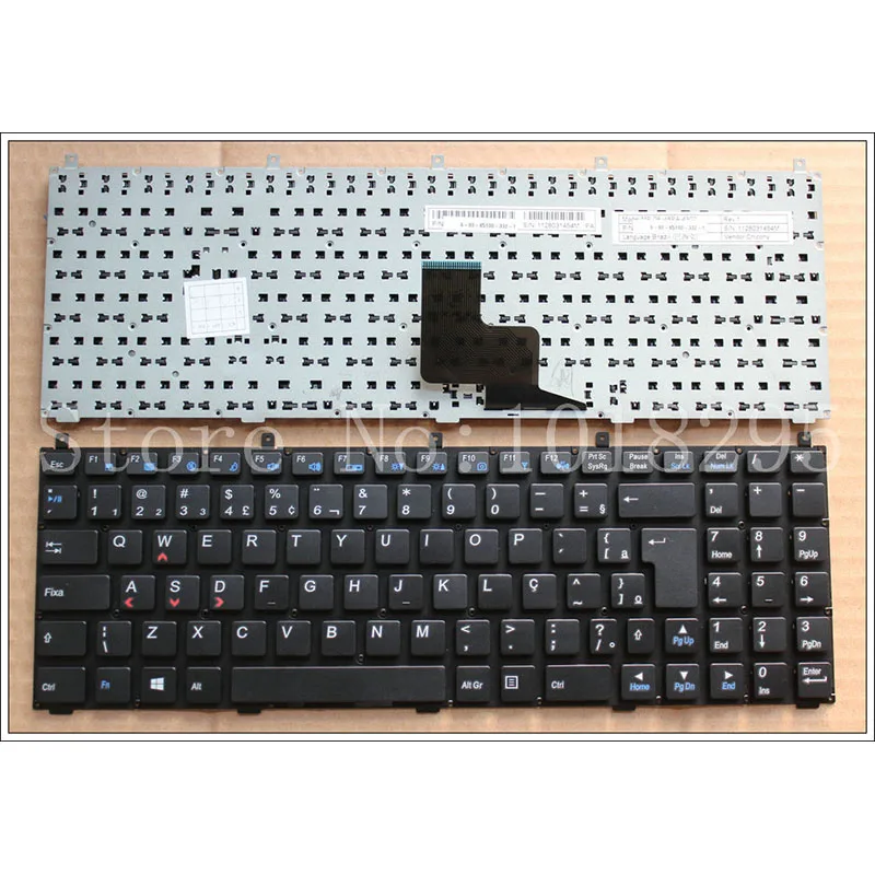 Новая клавиатура для ноутбука Clevo P150HM P170HM W150HRM W170HRMP151EM W150ER W170ER без рамки