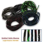 10 м 6 мм кабельная муфта, сетка для проводов, наборы кабелей, ПЭТ, нейлоновая плетеная кабельная сетка, змеиная сетка, защита проводов