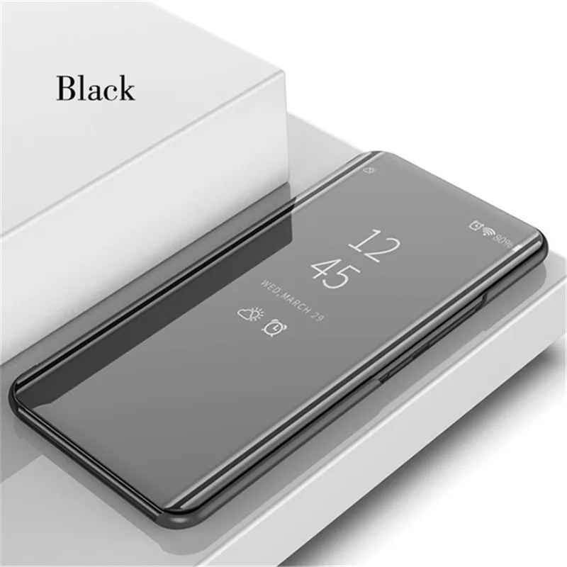 Для huawei Коврики 20 10 Pro P Smart четкое зеркало заднего вида 360 с подставкой откидной крышкой сенсорный чехол Nova4 P30 P20 P10 рlus Honor 8 V10 lite Полное покрытие