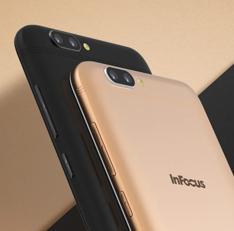 Infocus A3 2 Гб Оперативная память 16 Встроенная 3050 mAh 5 дюйма Quad core 1280*720 13MP + MPDual сзади