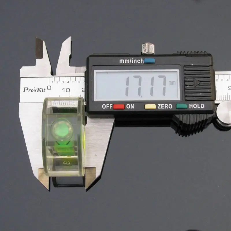 HACCURY размер 36*17 мм круглый пузырь уровень Циркулярный спиртовой конический