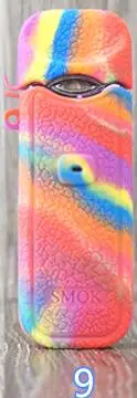 9 Lovekeke декоративная защитная крышка, наклейка, силиконовый чехол для smok nord Pod Kit Vape - Цвет: 9