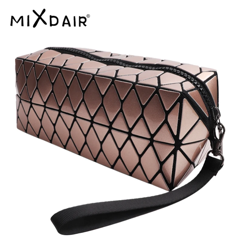 MIXDAIR косметичка с алмазной геометрией женская модная сумка на молнии для