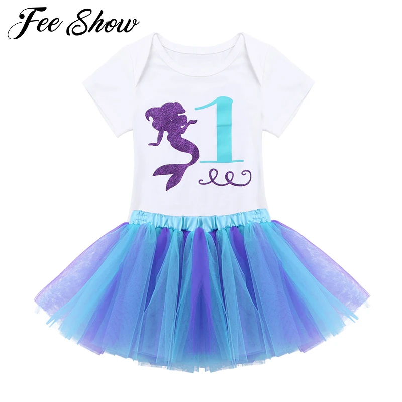 Комплект одежды для маленьких девочек с короткими рукавами Блестящий Комбинезон