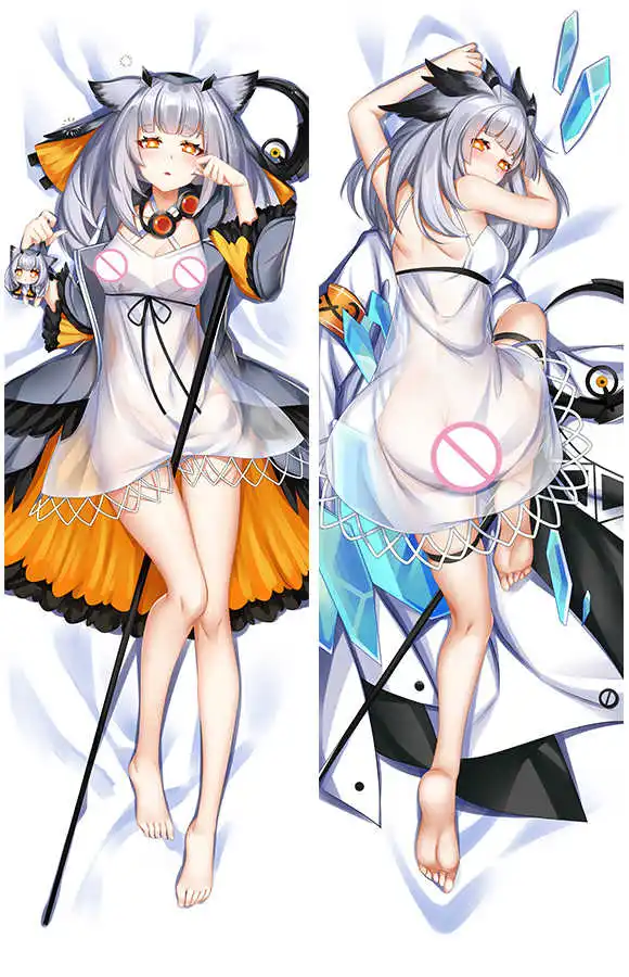 Cirno's Store-funda de almohada larga para chica, funda de almohada con dise&ntilde;o de arknights, Dakimakura, anime, Original-1