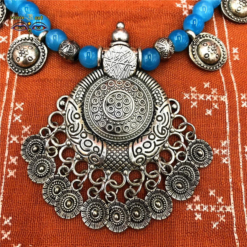 Этнические Ретро Племенной Стиль шляпа образная цепь украшения jhumki оригинальный