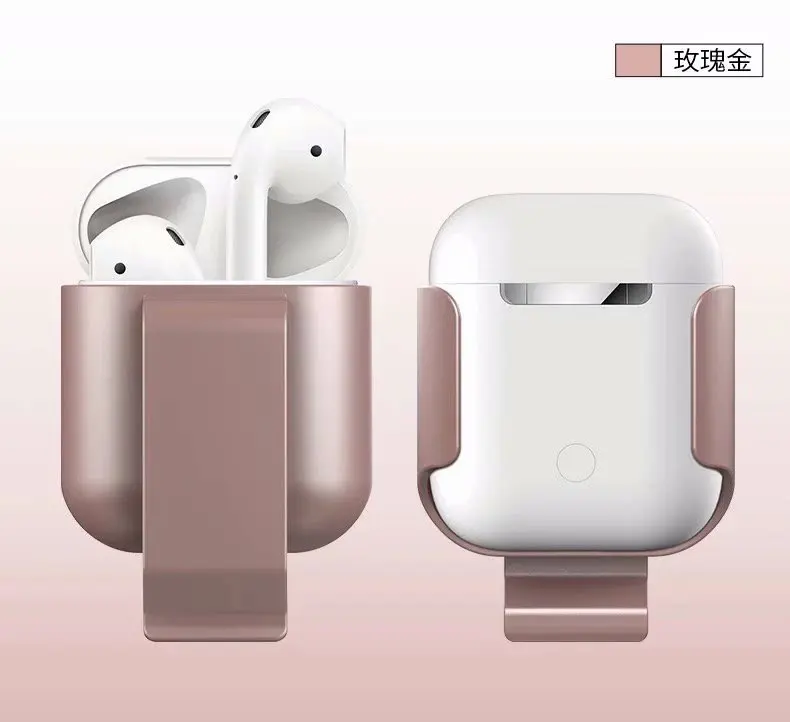 Мягкий Силиконовый противоударный защитный чехол для наушников Airpods