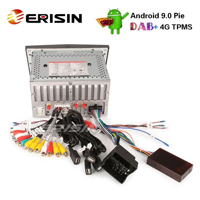 Erisin ES4960PG 7 &quotавтомобильный стерео Android 9 0 DAB + GPS BT для Opel Vauxhall Vivaro Astra Corsa Zafira Signum |
