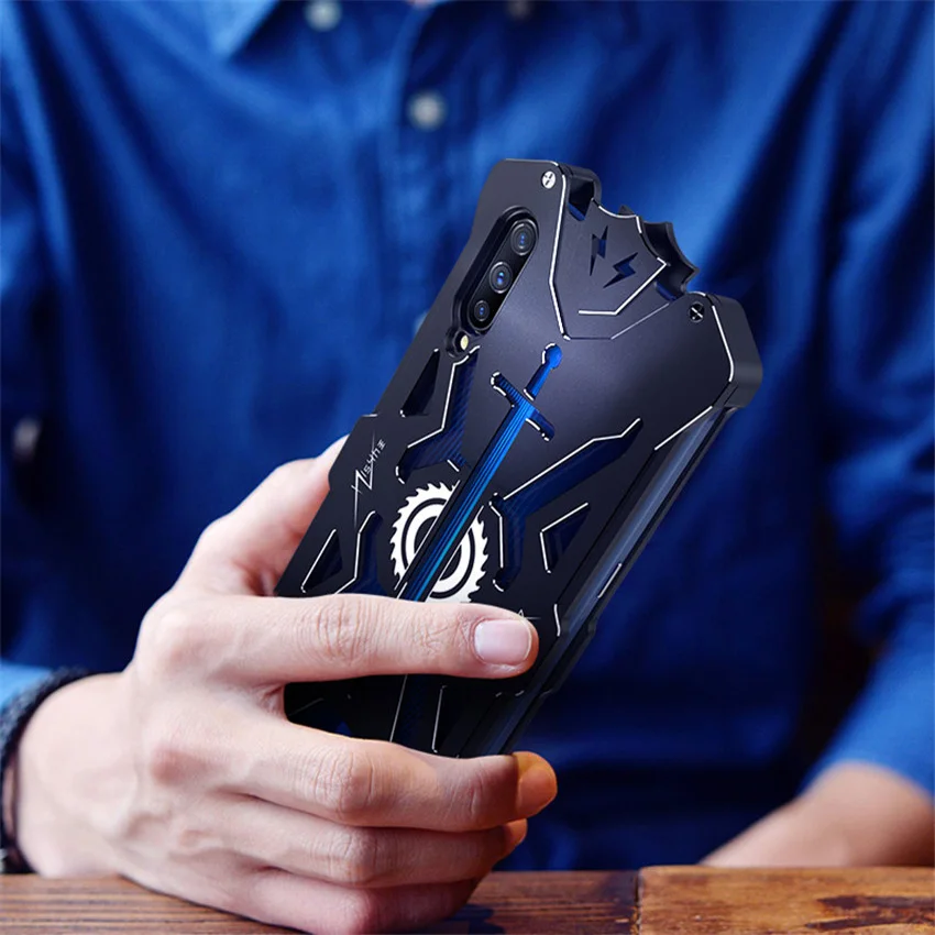 Чехол для VIVO iQOO оригинальный роскошный чехол Zimon Thor сверхпрочный металлический