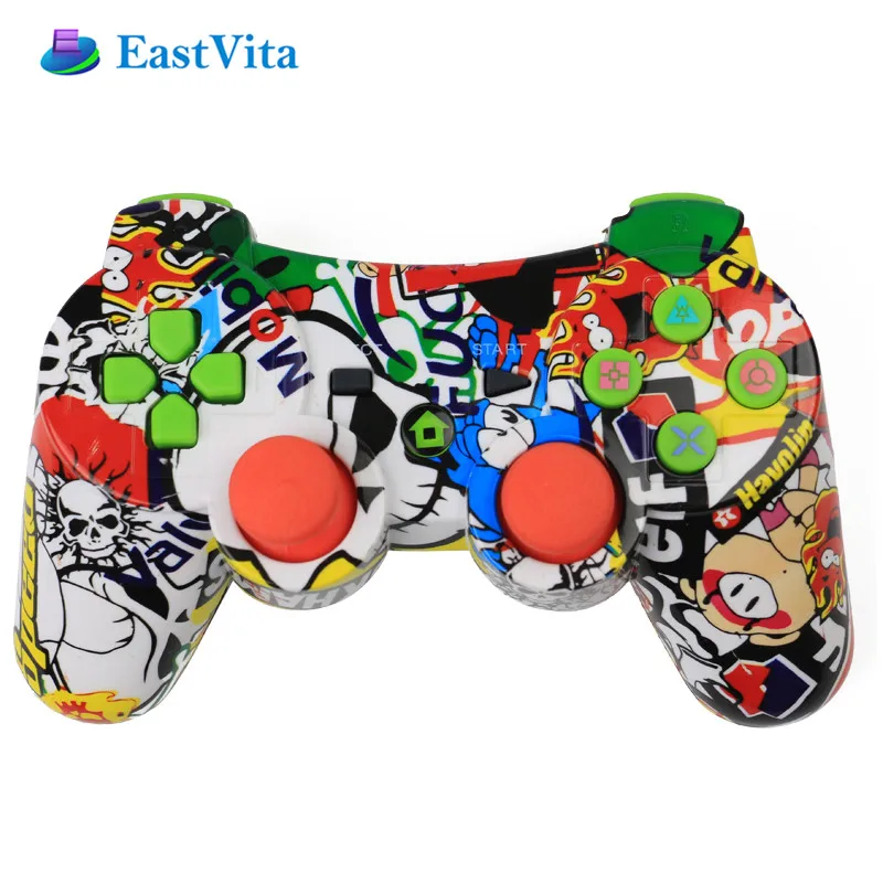 Игровой Bluetooth Контроллер EastVita с шестью осями и вибрацией для PS3 игровая станция 3