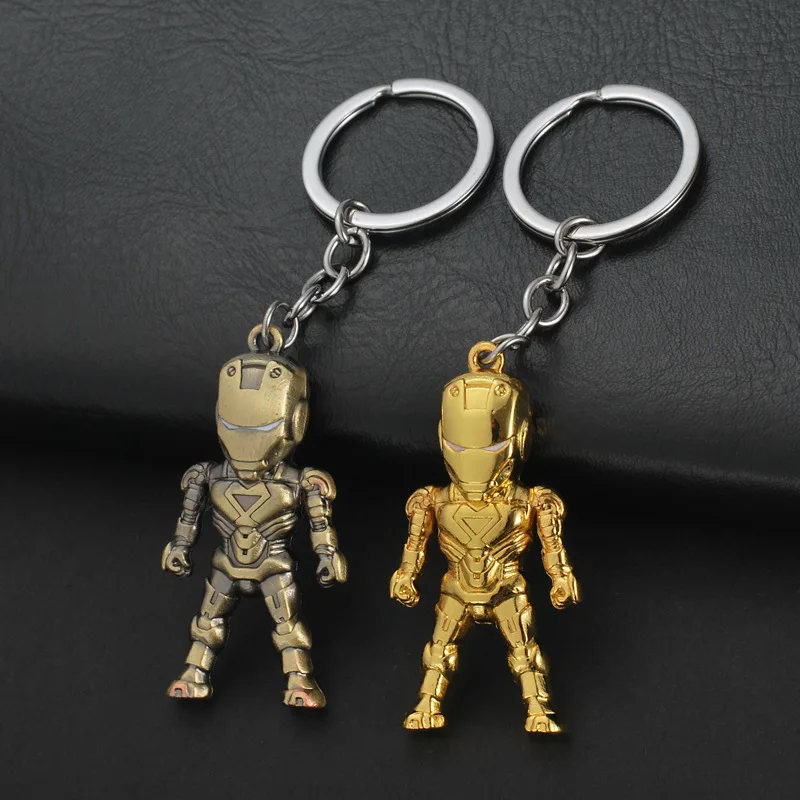 Endgame Железный человек брелок Marvel металлический кулон брелоки Мстители 4 фигурка