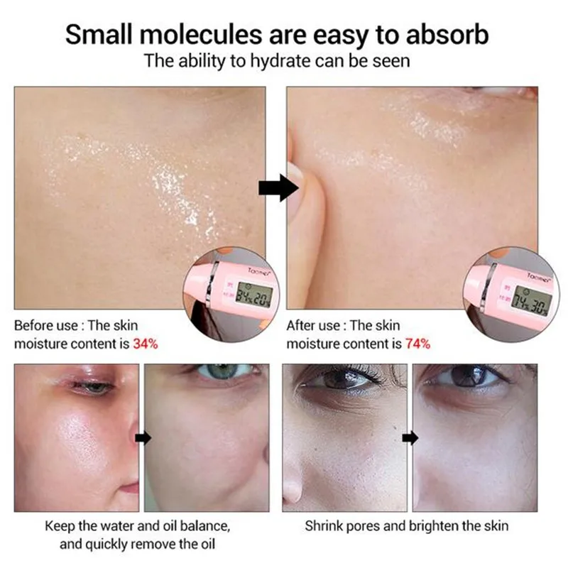 Lanbena 1pcs Hyaluronic Acid Serum Snail Essence Face Cream Moisturizing Treatment Skin Care Repair Whitening AntiAnging Winkles | Красота и