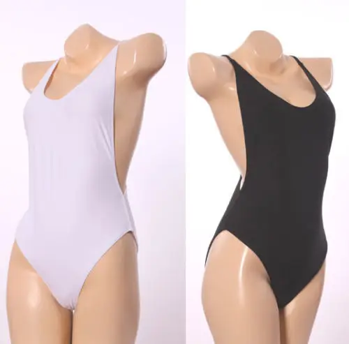 Сексуальное женское бикини монокини купальник Мягкий с открытой спиной пляжная