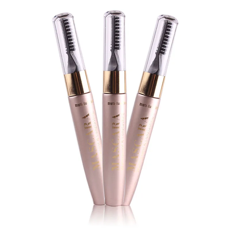 Двусторонняя тушь для ресниц MISS ROSE 1 шт. легко носить 3d удлинения с кисточкой