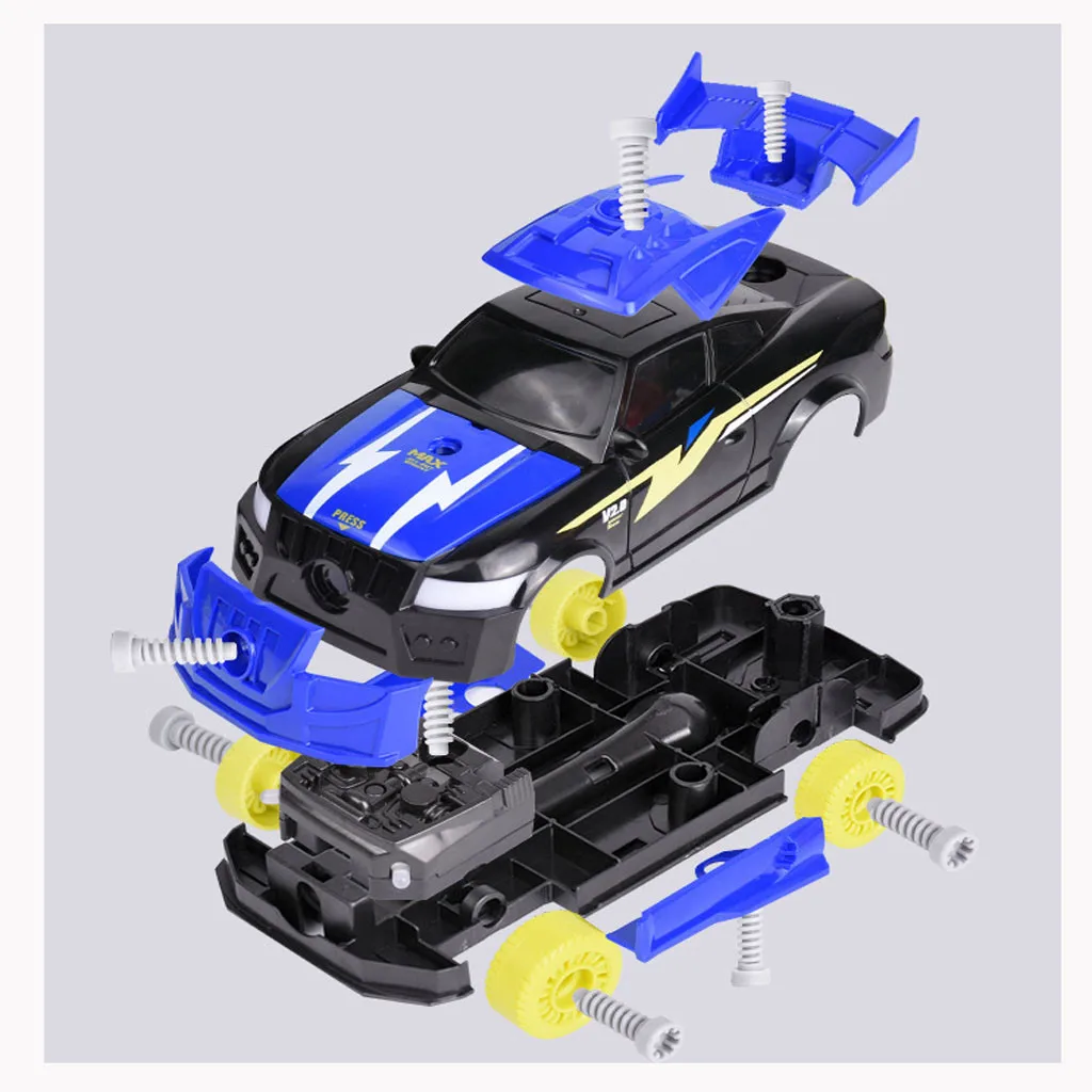 HIINST 1:10 гоночный автомобиль игрушки Создайте свой собственный игрушечный