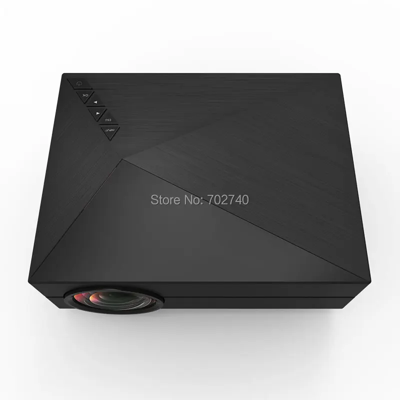 2017 Новый GM60 1000 люмен Мини СВЕТОДИОДНЫЙ Проектор HDMI AV SD USB Видеоигры Кино