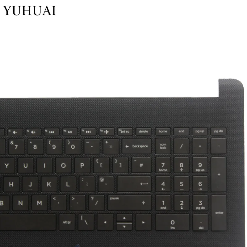 Клавиатура для ноутбука HP 250 G6 255 256 258 TPN-C129 TPN-C130 с упором рук без сенсорного экрана