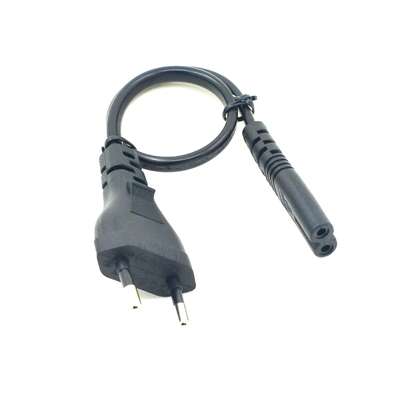 Кабель питания 2pin разъем VDE европейский стандарт IEC 320 C7 рис. 8 AC 20 см для радио