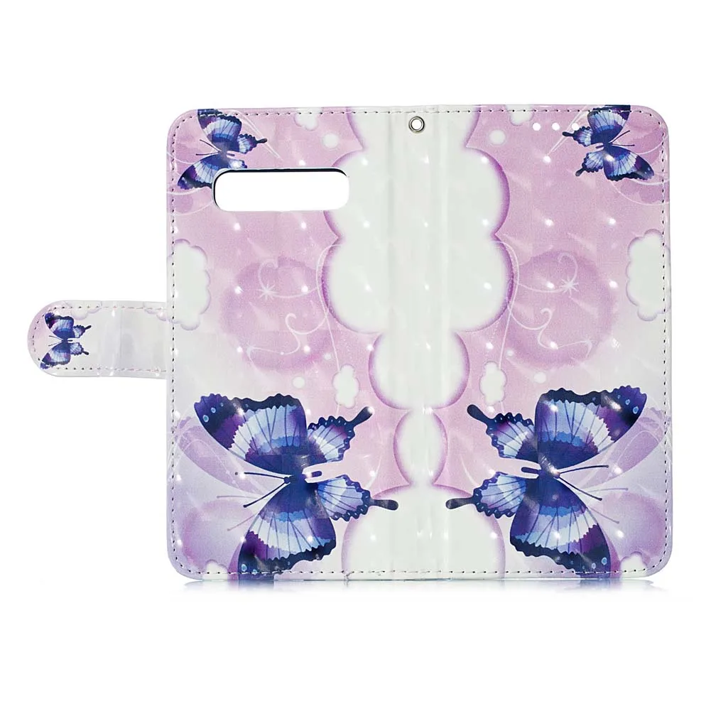 Флип кейс для Samsung Galaxy S10 S 10 Plus S10Plus G975 SM G975F/DS G975U1 чехол 3D кожаный