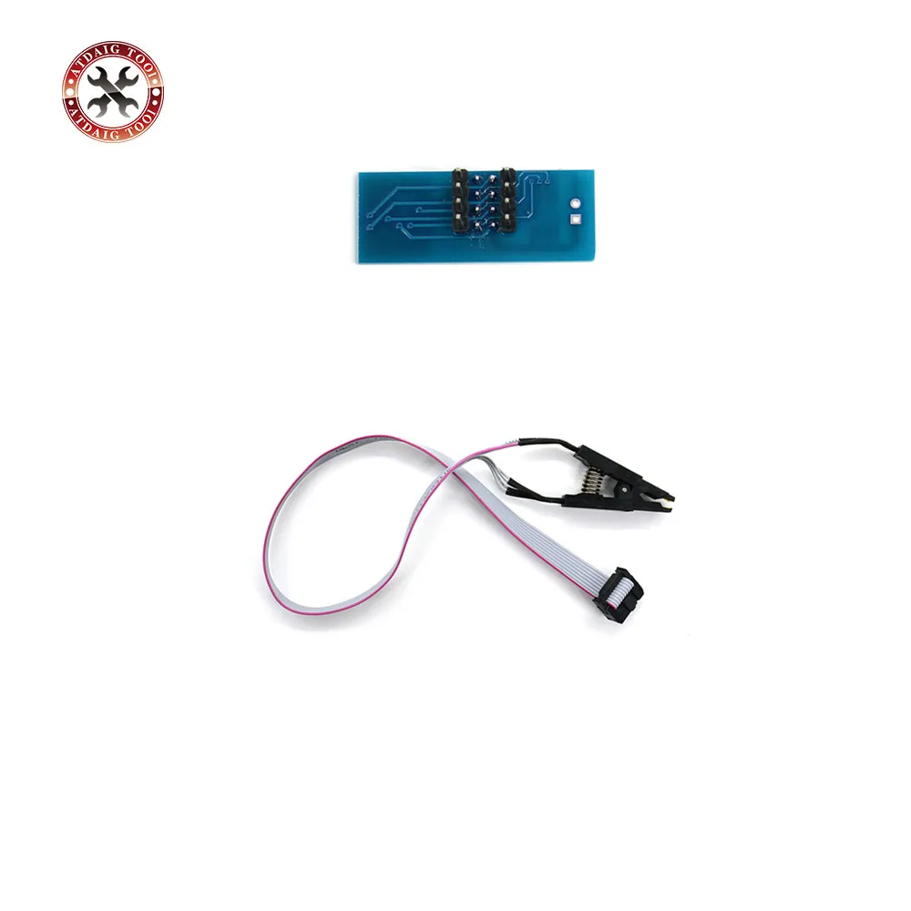 SOIC8 SOP8 флэш-памяти зажим для проверки ИС розетка адаптер BIOS/24/25/93 программист |