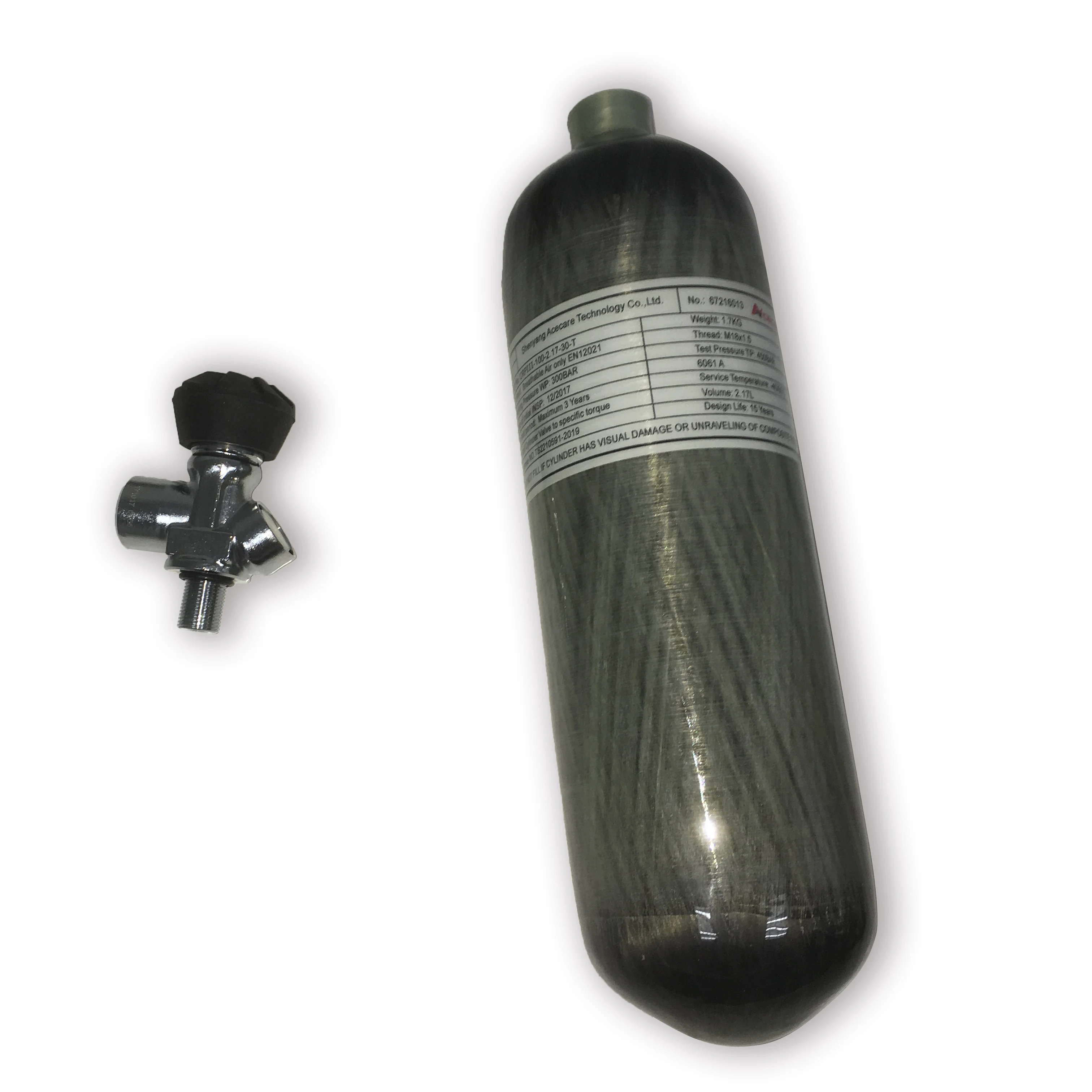 AC121731 воздушный шар для дайвинга 2.17L мини акваланг ВВС Кондор Пейнтбол маркер из