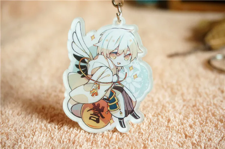 4 шт./компл. Touken Ranbu брелок онлайн аниме фигурки KATSUGEKI TOUKEN RANBU tsurвнешу Kcosplay