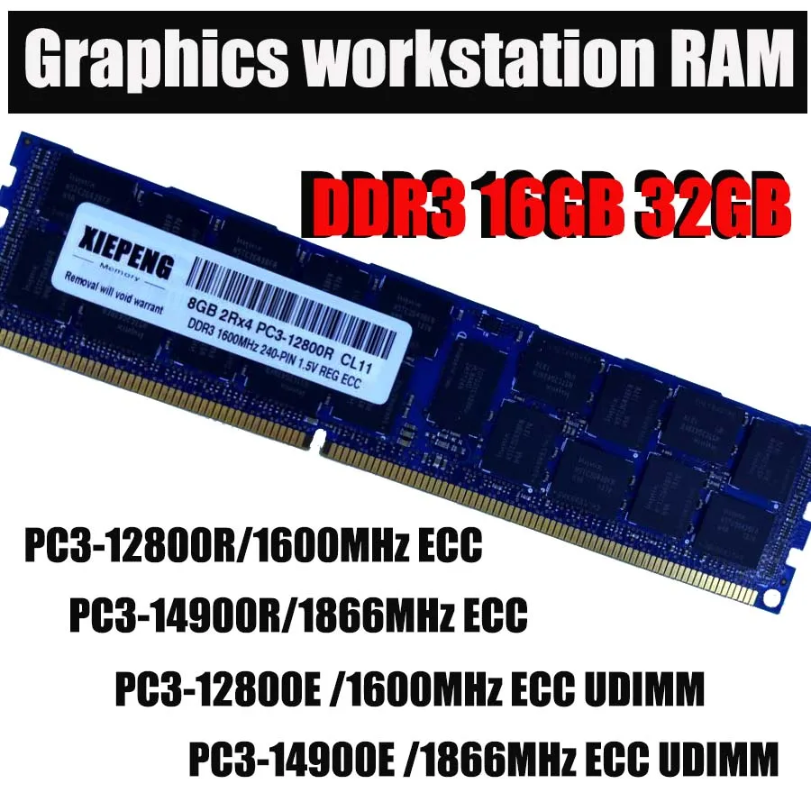 Для Mac Pro A1481 MD878CH/A ME253CH/A MC561CH/A MC915CH/A MD770CH/A MD772CH/A графическая рабочая станция DDR3 16 ГБ