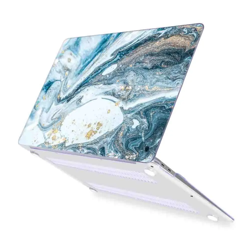 Z272 Чехол для ноутбука MacBook Air Pro retina 11 12 13 15 A1932 Pro 13 15 16 дюймов Сенсорная панель A2141 A2159 пластиковый жесткий чехол - Цвет: Z272