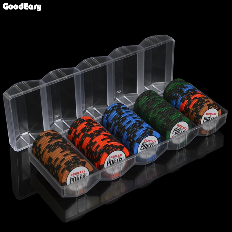 100 шт./компл. набор микросхем для Покера из глины в казино высокое качество