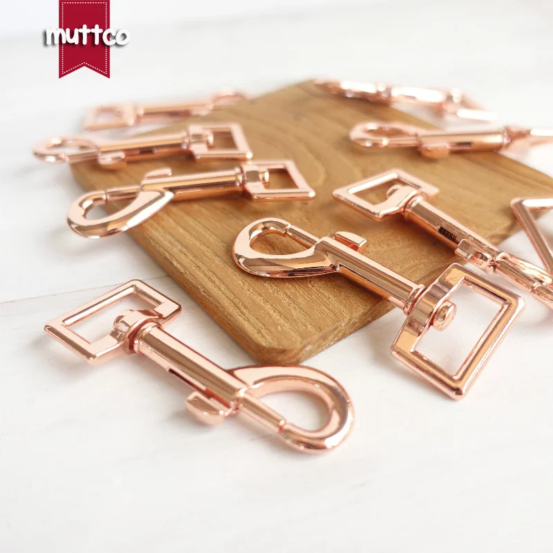 DIY поводок для собак розничная продажа Экологически чистый розовый Золотой 20 мм