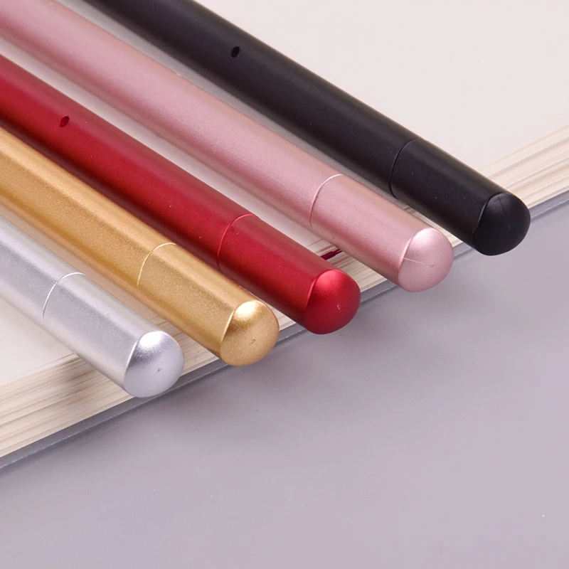 1 X креативная гелевая ручка с металлической ручкой ручки для письма канцелярские